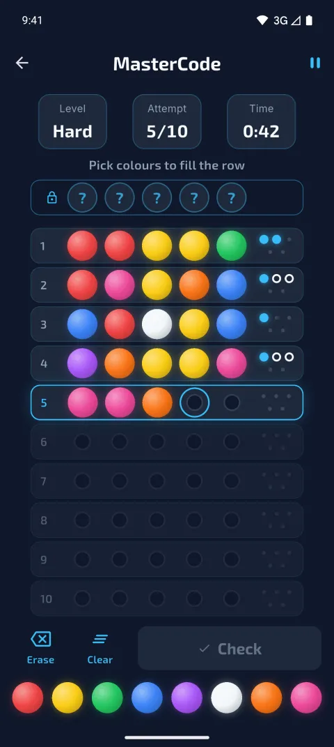 MasterCode gameplay