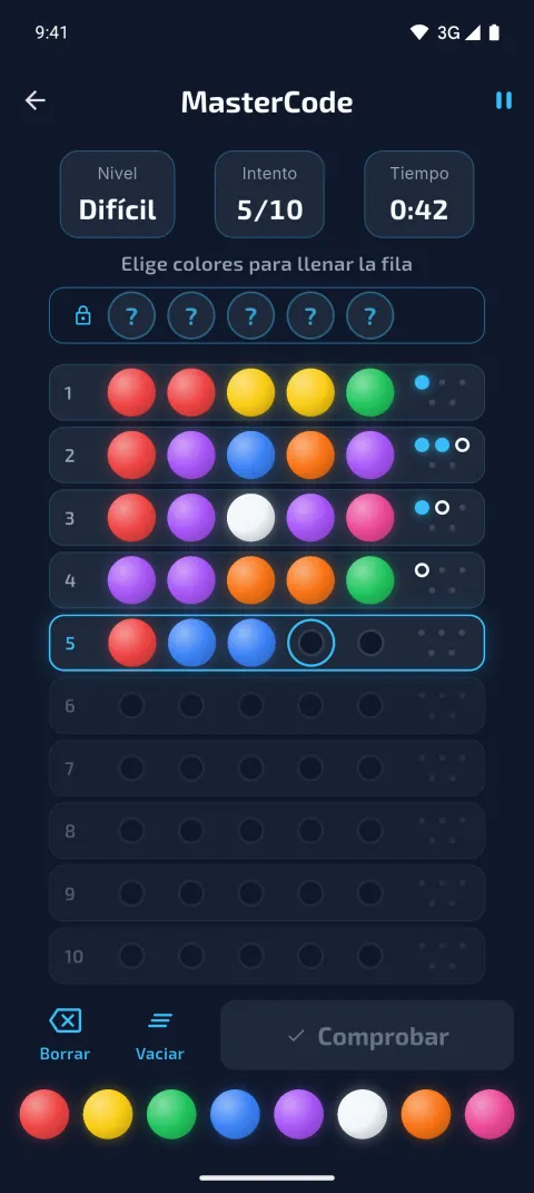 Partida de MasterCode